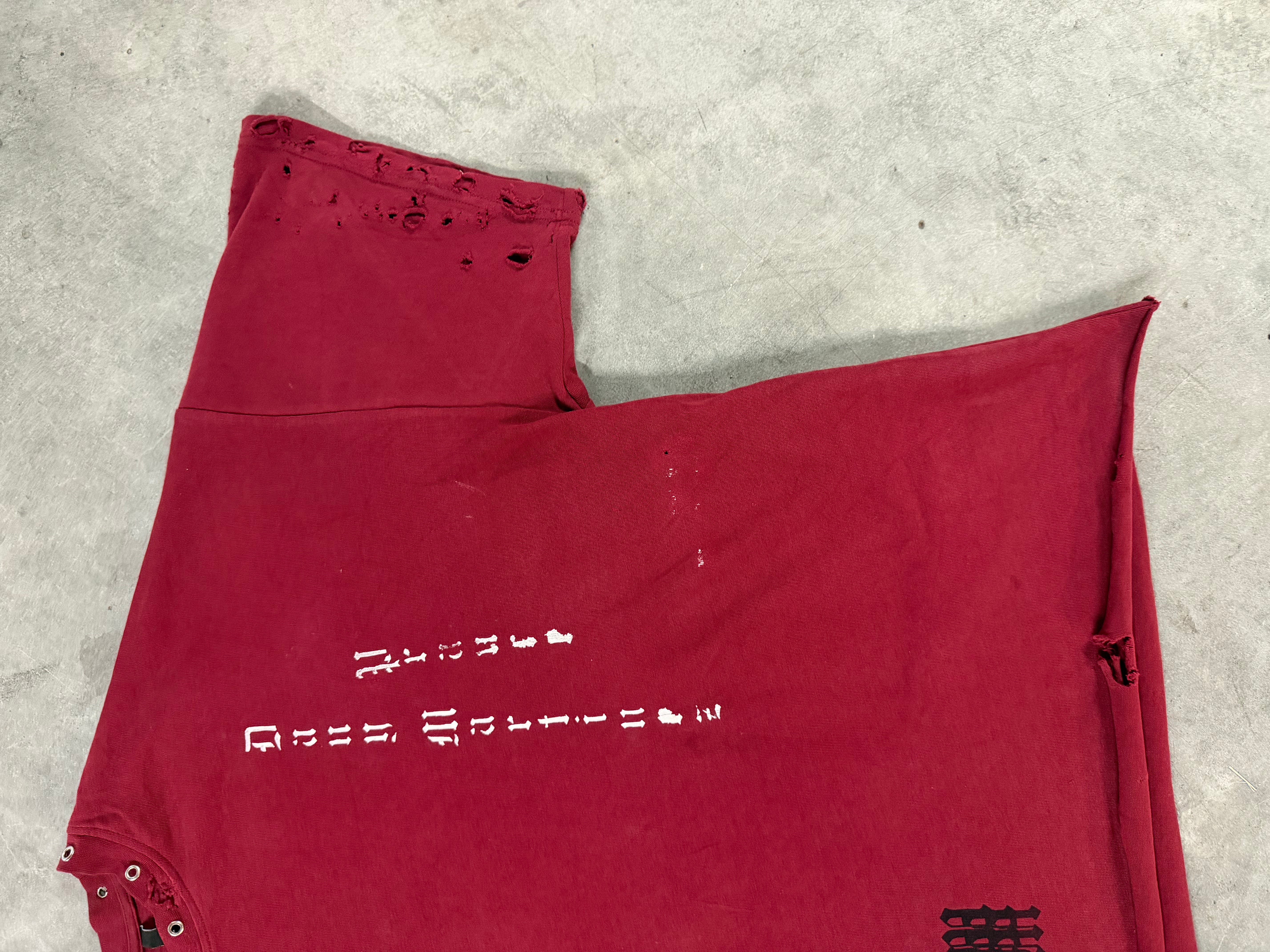 (PRE_ORDER) "1:1 DISTRESSED T-SHIRT"